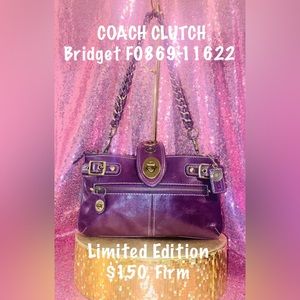 COPY - COACH Bridget Limited Edition 65th Anniversary F0869-11622, 💯Genuine Lea…
